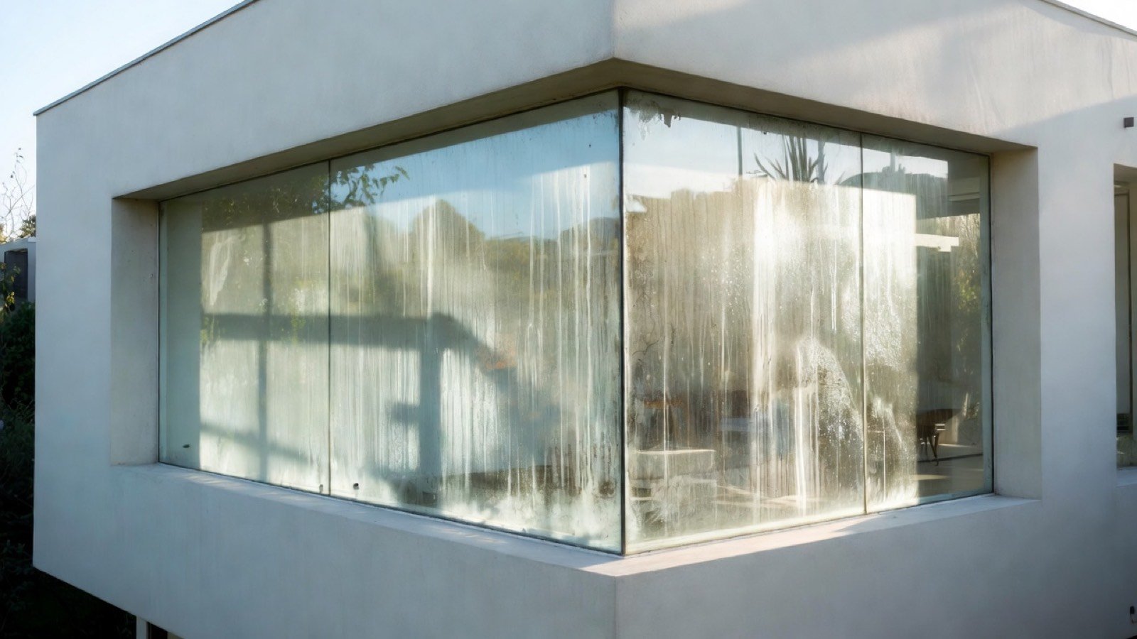 Before: a real window cleaning result
